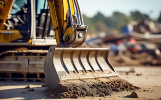 小挖机前面推子怎么用