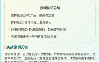 水产包膜VC正确用法是什么？