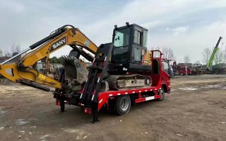 拉挖机用农用车