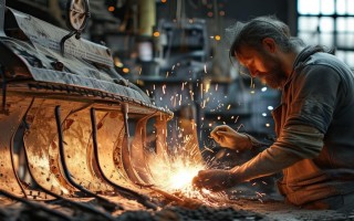 挖机斗孑怎么焊