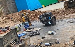 铲车气泵拉瓦怎么修