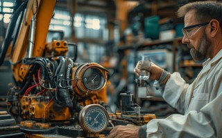 挖机怎么判断行走泵坏