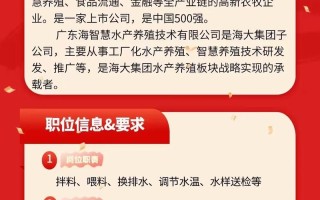 深圳嘉兴水产招聘有哪些岗位和要求？