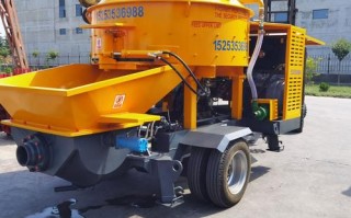 搅拌泵送一体农用小型有何优势？