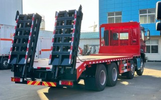 农用拉挖掘机平板车选什么型号好？