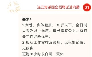 江苏水产国企招聘有哪些岗位？