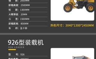 农用装载机价格多少？不同型号差多少？