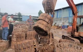 怎么看挖掘机链筋