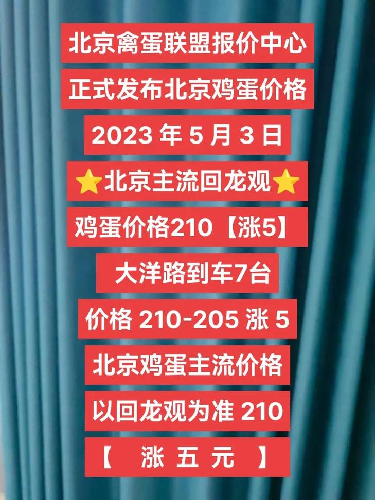 今天北京鸡蛋价格是多少-第2张图片-宁夏农业信息网