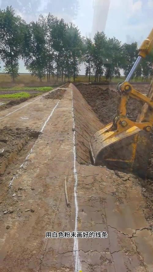 挖掘机挖甘蔗沟怎么挖-第1张图片-宁夏农业信息网