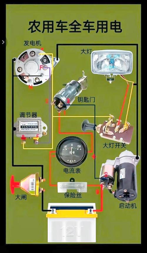 农用车发电机电瓶接线图-第1张图片-宁夏农业信息网 农用车发电机电瓶接线图-第1张图片-宁夏农业信息网