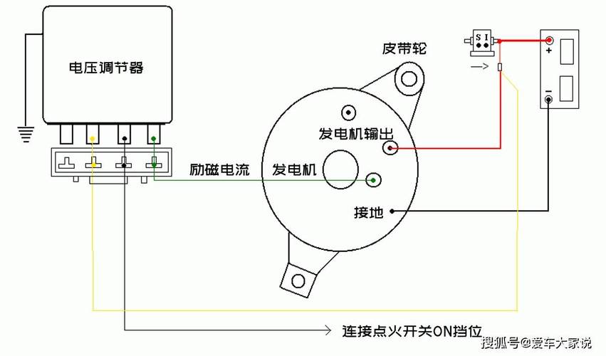 农用车启动机发电机接线怎么接？-第3张图片-宁夏农业信息网