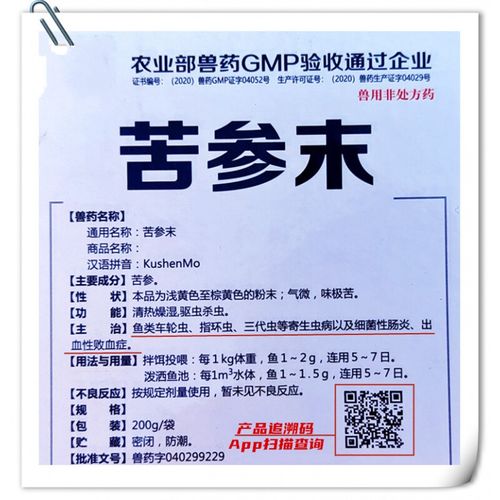 苦参在水产养殖中如何有效杀虫？-第2张图片-宁夏农业信息网