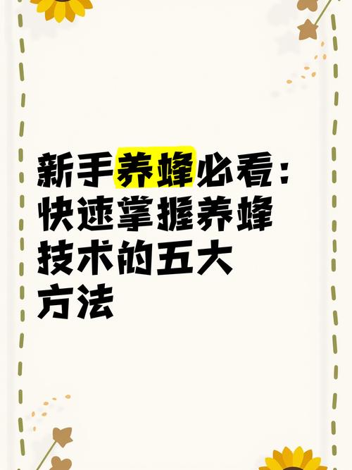 最简单养蜜蜂方法图解，新手怎么学？-第1张图片-宁夏农业信息网