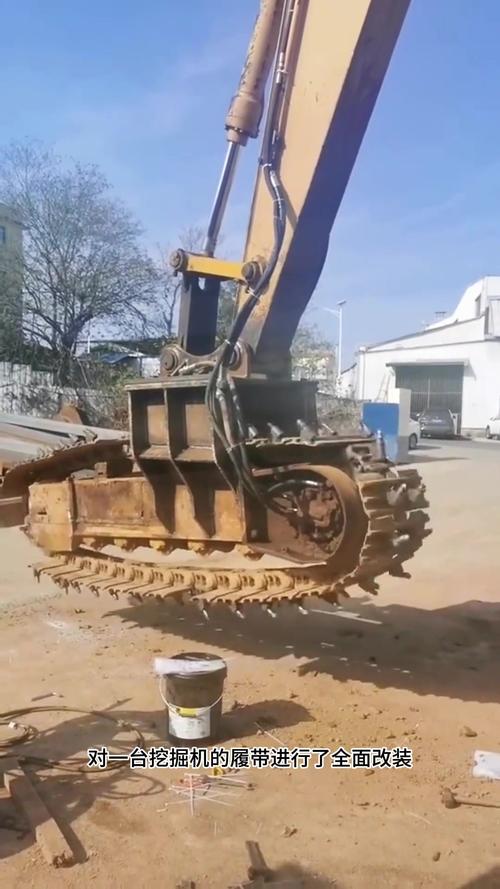 挖掘机改装成农用机-第3张图片-宁夏农业信息网