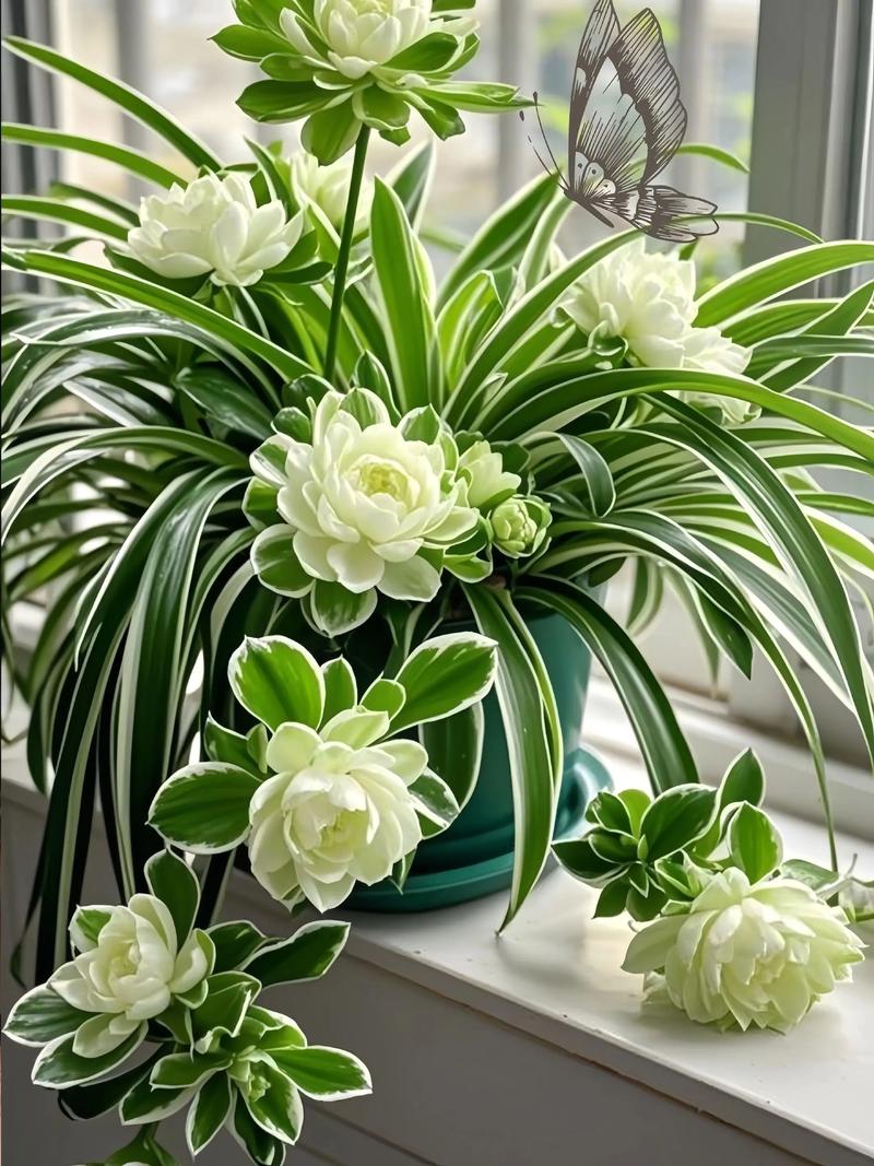 开花吊兰有哪些常见品种?-第1张图片-宁夏农业信息网 开花吊兰有哪些常见品种?-第1张图片-宁夏农业信息网