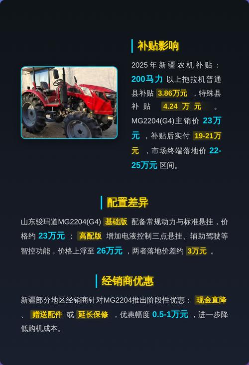 农用2204拖拉机价格多少？-第1张图片-宁夏农业信息网